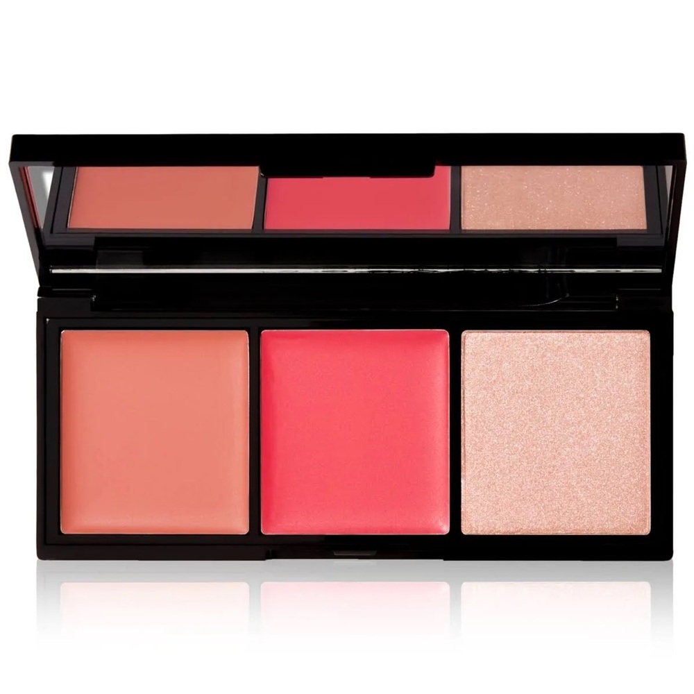 NWT Laura Geller ‘Made To Multitask’ Eye, Lip, Cheek Palette in Think Pink